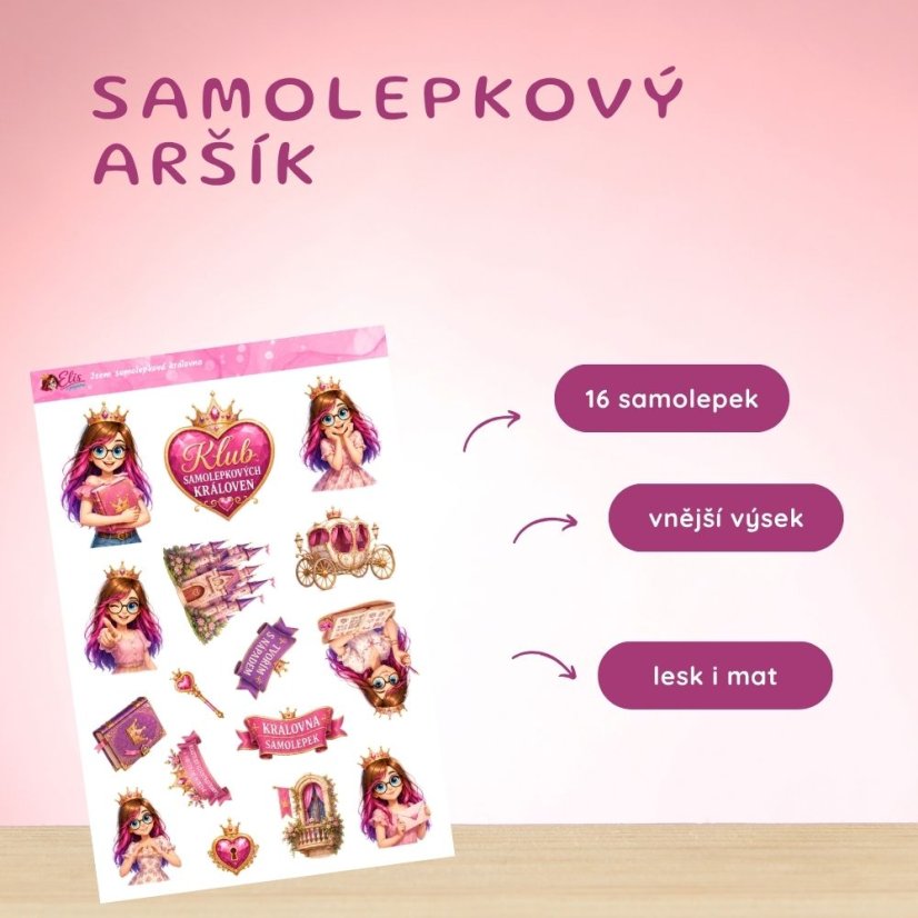 Jsem samolepková královna |  Samolepky do diáře