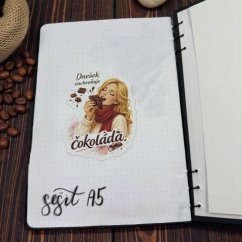 Dnešek zachraňuje čokoláda | Samolepky do diáře