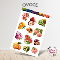 Ovoce | Samolepky do diáře