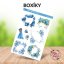 Dívka s hyacinty | Dekorativní samolepkový kit