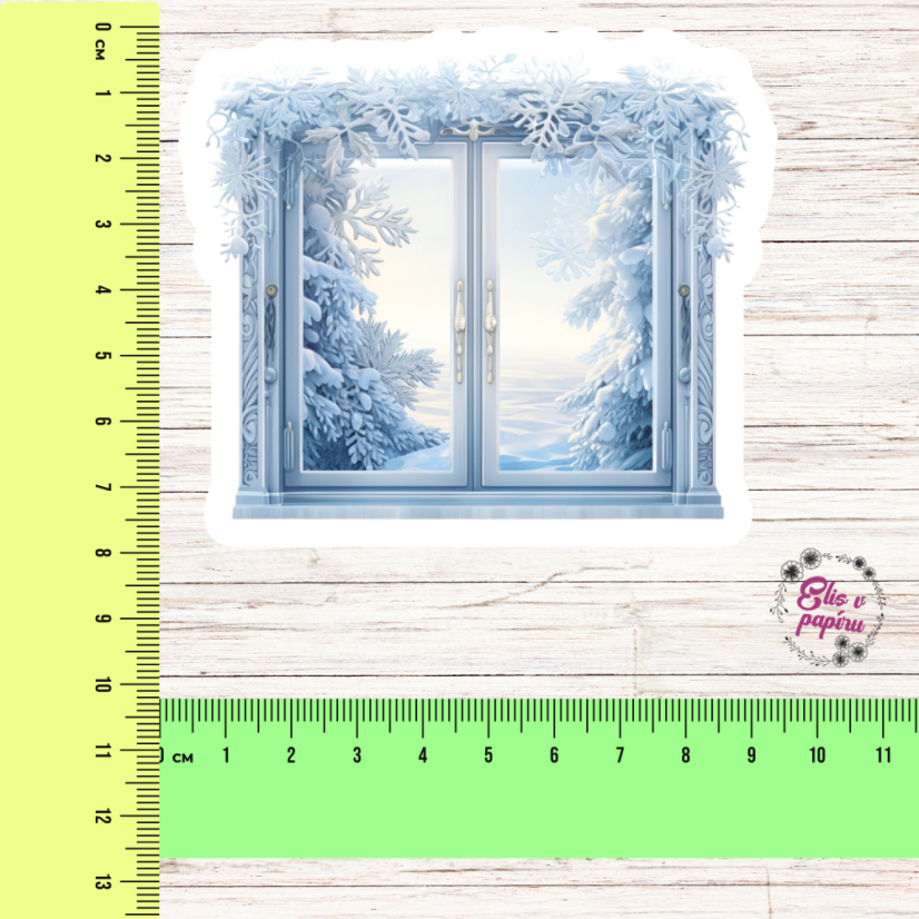 Lednový klid v duši | Měsíční samolepkový kit | 2026