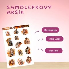 Podzimní něha | Samolepky do diáře