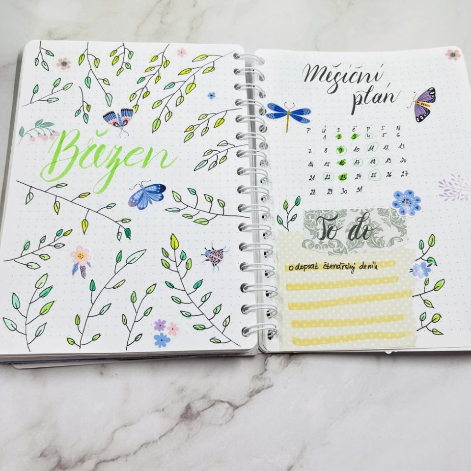 Úvodní stránka měsíce