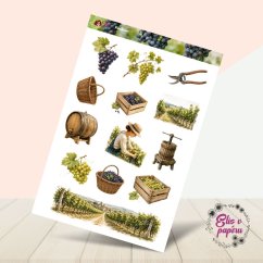 Vinobraní | Samolepky do diáře