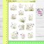 Samolepky do diáře, luční kvítí, bujo, plánování, journaling, scrapbook, diářové samolepky, květiny, příroda, české samolepky.