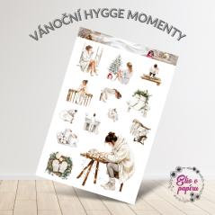 Vánoční hygge momenty | Samolepky do diáře