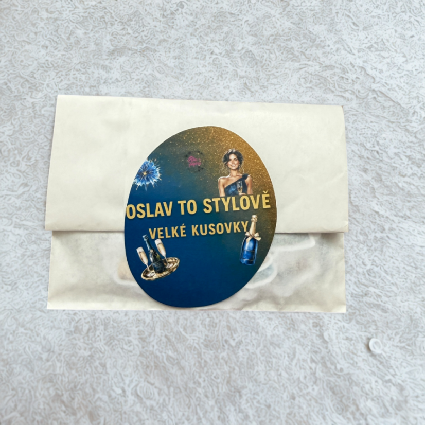 Oslav to stylově | Velké kusové samolepky do diáře i pro scrapbook