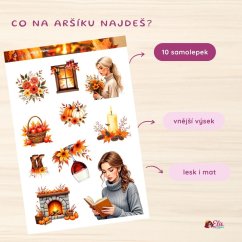 Tady je útulno | Samolepky do diáře