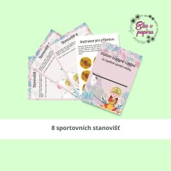 Sportovní stezka pro nejmenší děti inspirovaná indickou bohyní