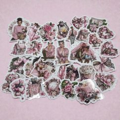 Zamilovaná nálada | Velké kusové samolepky pro diář i scrapbook