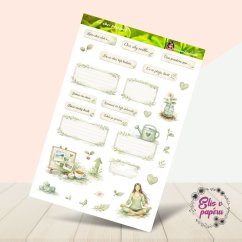 Co chci pěstovat | Samolepky do diáře