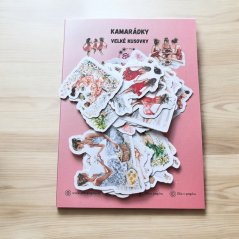 Kamarádky | Velké kusové samolepky pro diář i scrapbook