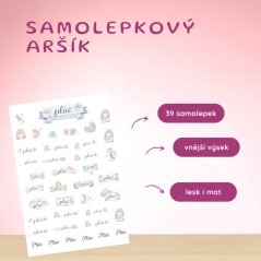 Pláč | Menší funkční aršík