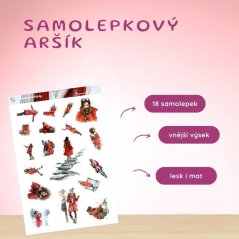 Zimní procházky | Samolepky do diáře