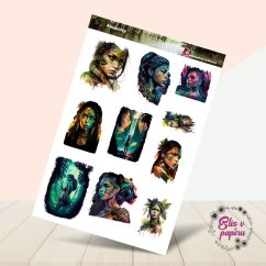 Amazonky | Limitka | Samolepky do diáře