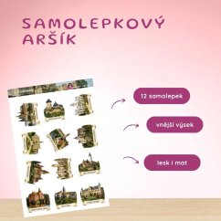 České hrady | Samolepky do diáře
