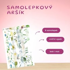 V náručí ticha | Samolepky do diáře