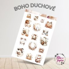 Boho duchové | Samolepky do diáře