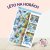 Arch samolepek "Léto na horách", pastelové barvy, horský motiv, diářové samolepky, plánování, bujo, samolepky na scrapbook