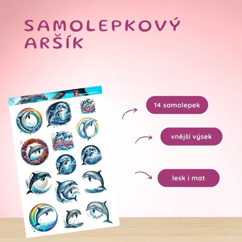 Delfíni | Samolepky do diáře