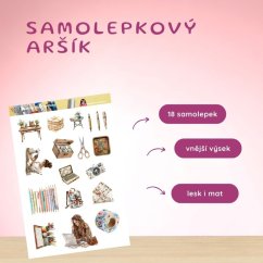 Kreativní psací potřeby | Samolepky do diáře