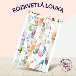 Rozkvetlá louka | Samolepky do diáře
