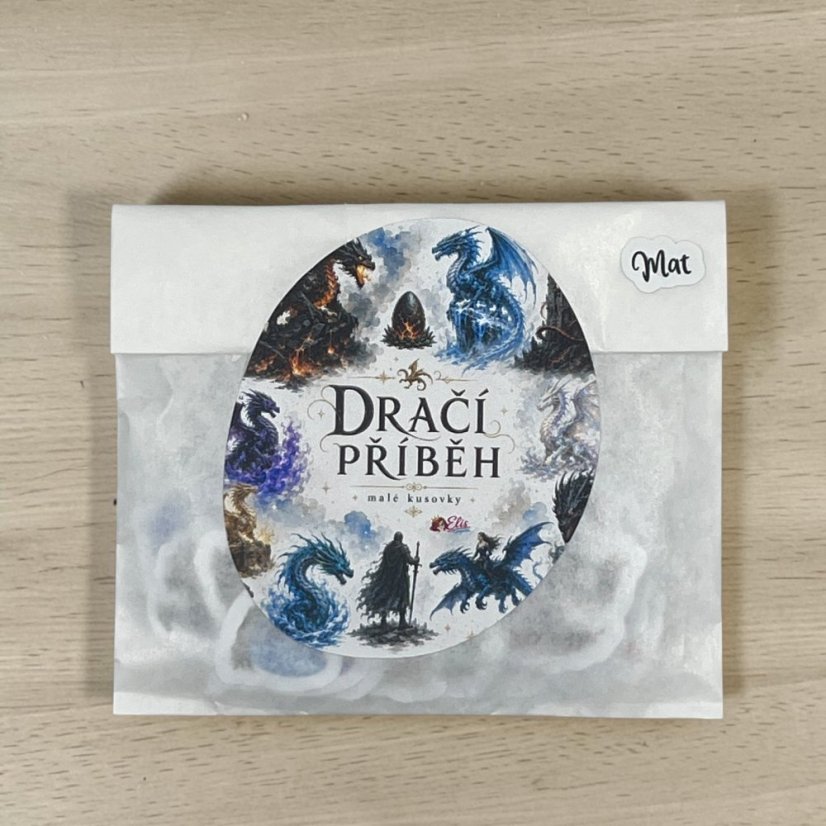 Dračí příběh | Malé kusové samolepky pro diář i scrapbook