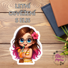 Letní osvěžení s Elis | Samolepky do diáře