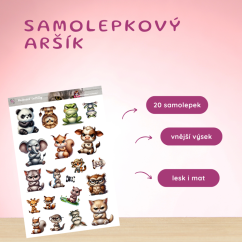 Naštvané tvářičky | Samolepky do diáře