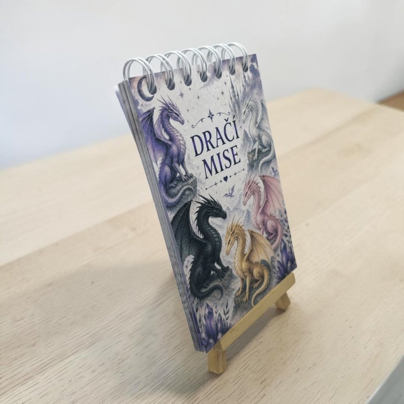 Dračí mise | To-do blok s 10 dračími motivy