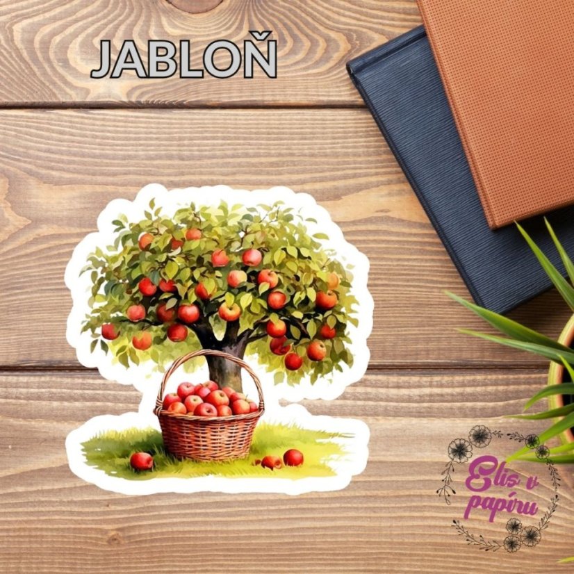 Jabloň | Samolepky do diáře