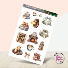 Zabal se do tepla | Samolepky do diáře