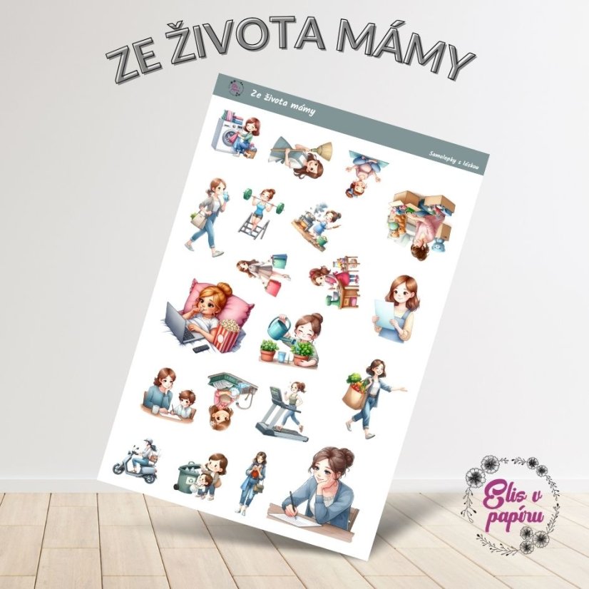 Ze života mámy | Samolepky do diáře