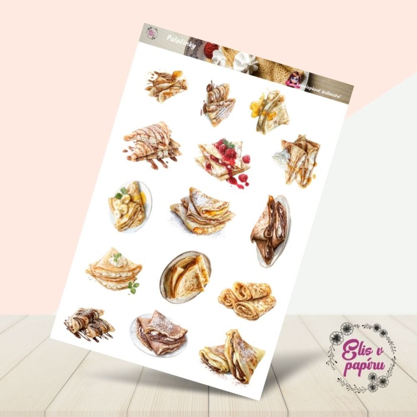 Palačinky | Samolepky do diáře