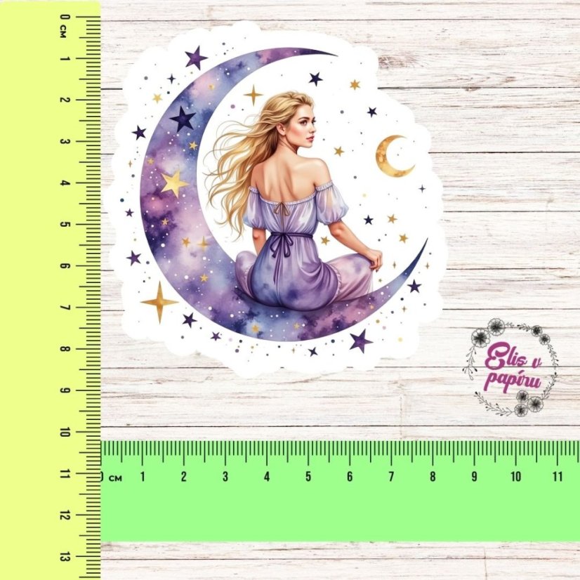 Lunární bohyně | Samolepky do diáře