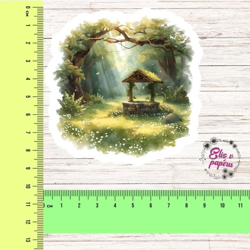 Lesní studánka | Samolepky do diáře