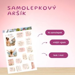 Křídla pro tvé sny | Samolepky do diáře