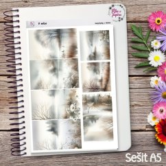 Samolepky s motivy mlhy, které přináší do tvého plánování klid, tajemství a snovou atmosféru. Perfektní doplněk pro diář, bujo nebo scrapbook.