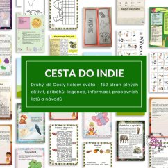 Cesta kolem světa do Austrálie - komplexní materiál plný pracovních listů, receptů, informací a nechybí i venkovní stezka