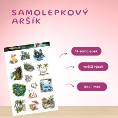 Džungle, klid a já | Samolepky do diáře