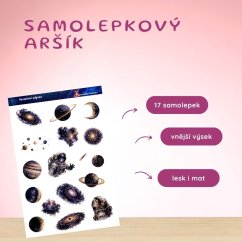 Vesmírná odysea | Samolepky do diáře