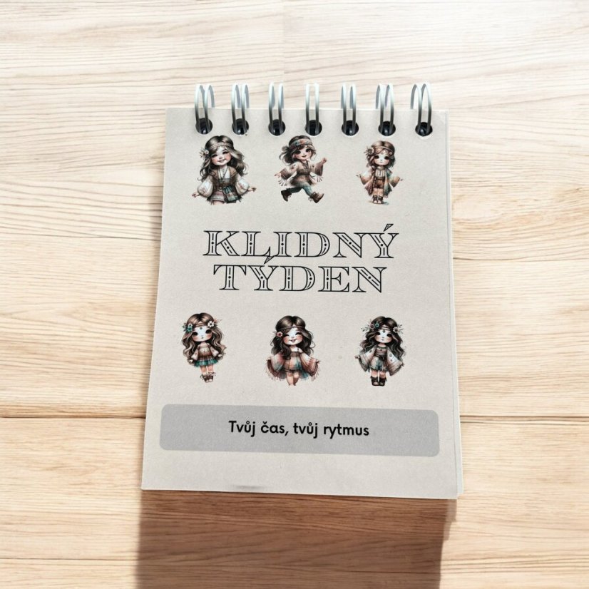 Klidný týden | To do zápisník