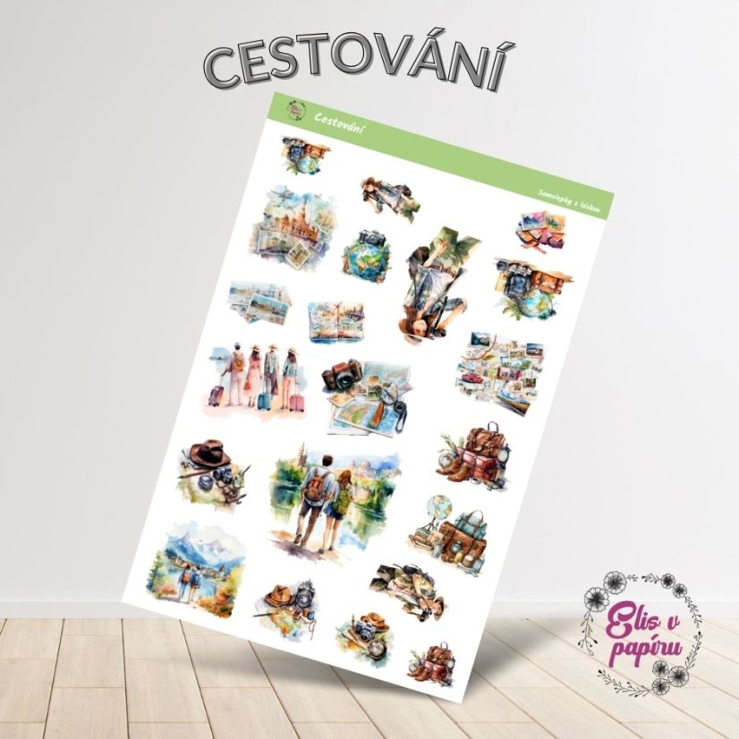 Cestování | Samolepky do diáře