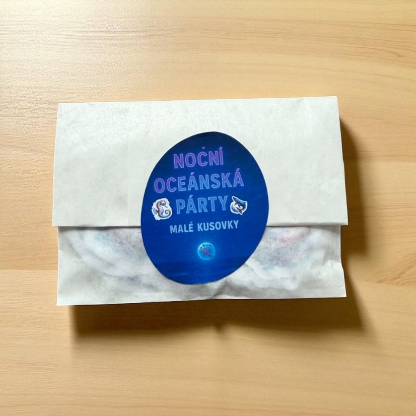 Noční oceánská párty | Malé kusové samolepky pro diář i scrapbook