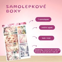 Majová třešeň | Samolepky do diáře - obrázkové boxy