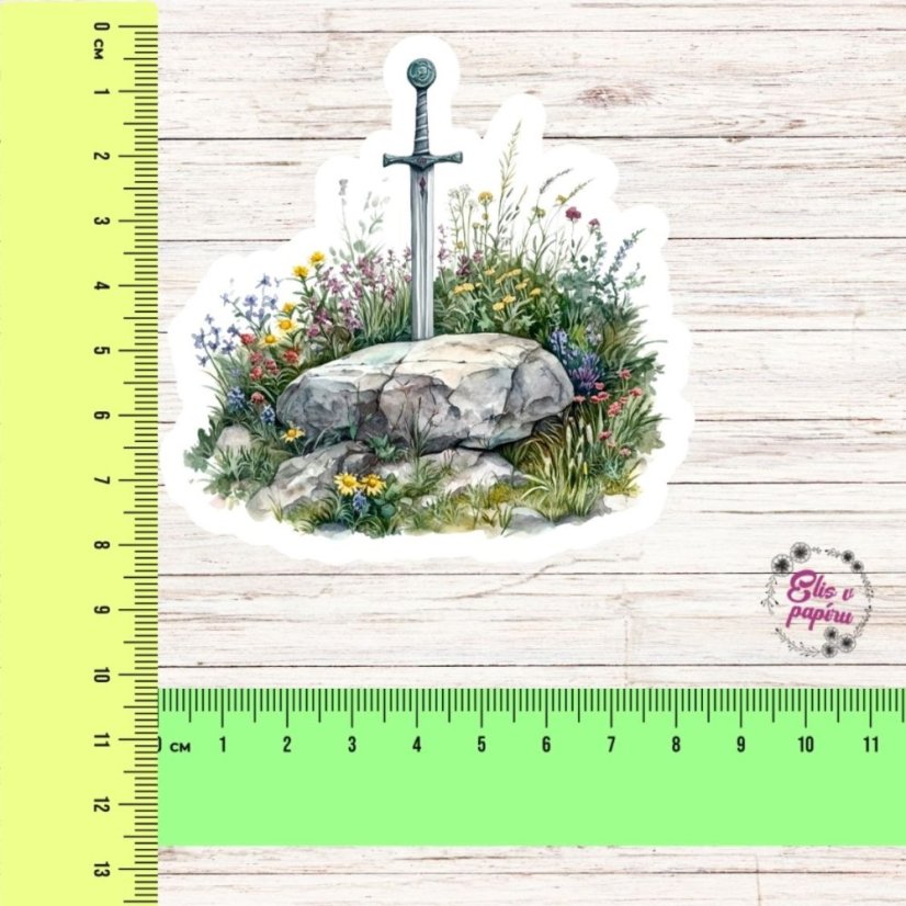 Exkalibr | Samolepka do diáře