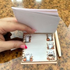 Trhací bloček s duchy