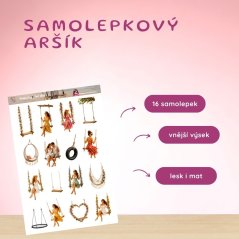 Houpačky plné léta | Samolepky do diáře