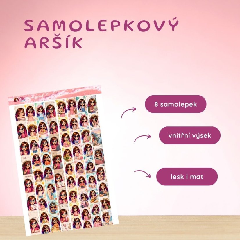 Elis na páskách | Samolepky do diáře - obrázkové pásky