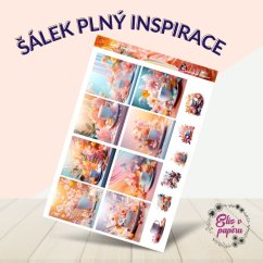 Šálek podzimní inspirace | Samolepky do diáře - obrázkové boxy